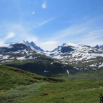 På vei over Sognefjellet