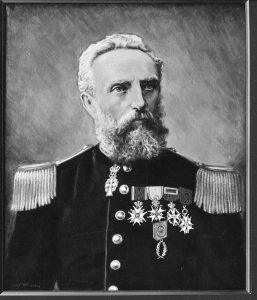 Lars M. Bing Broch (1879) Oslo Militære Samfunns portrettgalleri.